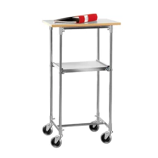 Wózek z półkami CHEER, 600x430x1060 mm, jasnoszary - Inne urządzenia handlowo-usługowe - miniaturka - grafika 1