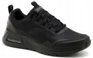 Buty sportowe męskie - Skechers Buty Sportowe Czarne Męskie 45,5 Żgc - miniaturka - grafika 1