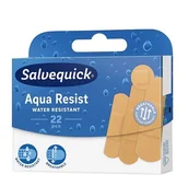 Apteczki i materiały opatrunkowe - Salvequick CEDERROTH Polska S.A. Aqua Resist plaster wodoodporny 22 szt. - miniaturka - grafika 1