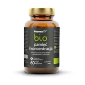 Układ nerwowy - Pharmovit Pamięć i koncentracja bio 60 kaps Vcaps Plus 5450-5028F - miniaturka - grafika 1