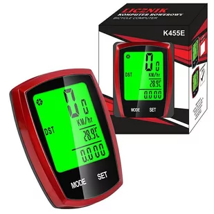 Licznik Rowerowy Bezprzewodowy Wyświetlacz LCD - Liczniki rowerowe - miniaturka - grafika 1
