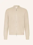 Swetry damskie - Calvin Klein Kardigan beige - miniaturka - grafika 1