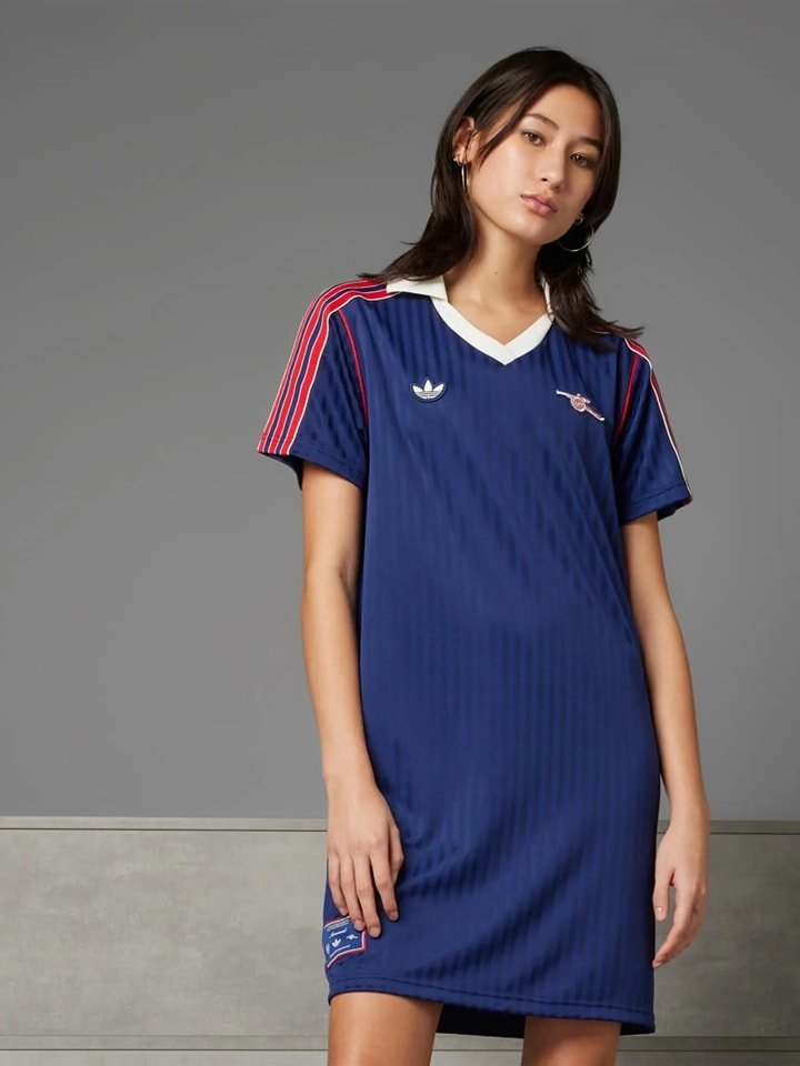 adidas Sukienka w kolorze granatowym