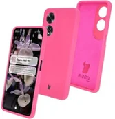 Etui i futerały do telefonów - Bizon Silikonowe etui Soft Case do Oppo A60 4G, neonowo-różowe - miniaturka - grafika 1