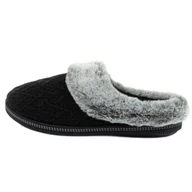 Kapcie damskie - Kapcie Skechers 167225/BLK czarne - miniaturka - grafika 1
