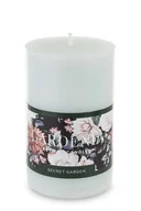 Świece - Pl Świeca Gardenia Walec Średni Fi7 Zielony-Prom. - miniaturka - grafika 1