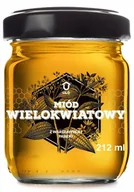 Miód - Miód wielokwiatowy ŚWIEŻY 2025 (212 ml) ULO PASIEKI WARSZAWSKIE - miniaturka - grafika 1