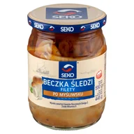 Konserwy i dania rybne - Beczka śledzi filety po myśliwsku Seko 550g - miniaturka - grafika 1