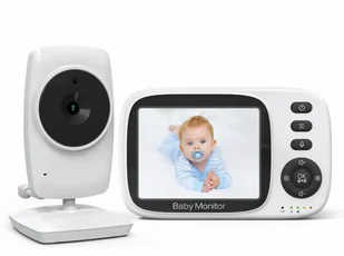 ELEKTRONICZNA NIANIA KAMERA MONITOR 3,2 NA ŻYWO TRYB NOCNY 2100mAh MIKROFON - Elektroniczne nianie i monitory oddechu ELEKTRONICZNA NIANIA KAMERA MONITOR 3,2 NA ŻYWO TRYB NOCNY 2100mAh MIKROFON - Elektroniczne nianie i monitory oddechu - miniaturka - grafika 1