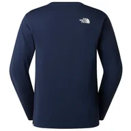 Koszulki sportowe męskie - Koszulka męska The North Face M L/S Simple Dome Tee Rozmiar: XXL / Kolor: ciemnoniebieski - miniaturka - grafika 1