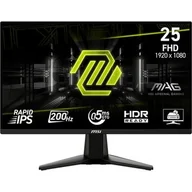 Monitory - MSI MAG 255F E20 24.5" FHD IPS - miniaturka - grafika 1