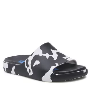 Klapki i japonki damskie - Klapki MELISSA - Cloud Slide + Simon Miller 33602 White/Black AB162 - grafika 1