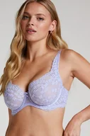 Biustonosze - Hunkemöller Biustonosz nieusztywniany z fiszbinami Daisy Fioletowy - miniaturka - grafika 1
