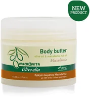 Balsamy i kremy do ciała - MACROVITA Olive.elia Macadamia naturalne masło do ciała z bio-oliwą i olejkiem z orzechów makadamia 200ml - miniaturka - grafika 1