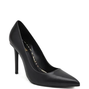 Just Cavalli Skórzane szpilki - Czółenka - miniaturka - grafika 1