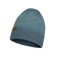 Czapki damskie - Czapka zimowa Buff Knitted Hat Marin Denim - miniaturka - grafika 1