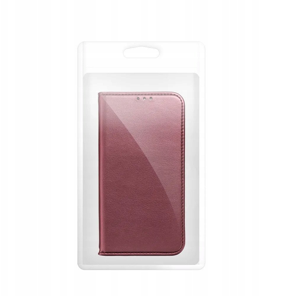 Kabura SMART MAGNETO do SAMSUNG A56 burgundowy