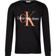 Bluzy dla dziewczynek - CALVIN KLEIN JEANS Bluza | Regular Fit - miniaturka - grafika 1