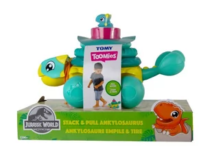 TOMY TOOMIES Ankylozaur dopasuj i jedź - Pchacze - miniaturka - grafika 1