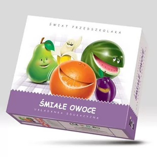 Jawa Układanka Śmiałe Owoce Gra-45 - Gry planszowe - miniaturka - grafika 1