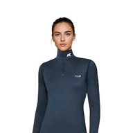 Bluzy narciarskie - Koszulka z długim rękawem damska 100% wełny merynosów - Bjork 210 - miniaturka - grafika 1