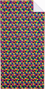Ręcznik kąpielowy Ombre Clothing Katarin różowo-niebieski - 89x182 - Ręczniki - miniaturka - grafika 1