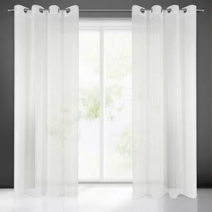 Eurofirany Firana Rebecca kremowa 135 cm x 250 cm - Firany - miniaturka - grafika 1