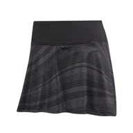 Spódnice - Damska Spódnica ADIDAS CLUB GRAPHSKIRT JL8753 – Czarny - miniaturka - grafika 1