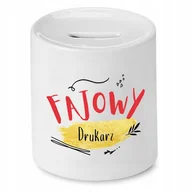 Skarbonki - Dla Socjologa Skarbonka na Urodziny na Prezent z Nadrukiem ze Zdjęciem + Opakowanie na prezent (wzór 03) - miniaturka - grafika 1