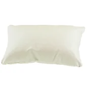 Pozostałe akcesoria kosmetyczne - Poduszka pod dłonie do manicure biała brokatowa - miniaturka - grafika 1