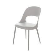 Krzesła - Dekoria pl pl Krzesło Aria light grey 47 x 50 x 82 cm 005-570 - miniaturka - grafika 1