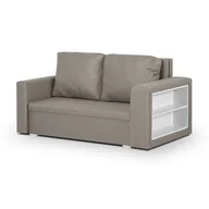 Sofy i kanapy - Sofa kanapa 2 os z funkcją spania MILO1 beżowa - miniaturka - grafika 1