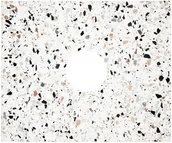 Szafki łazienkowe - Deante Kamienny blat z otworem do konsoli CBL_K61A CBL_K61A - miniaturka - grafika 1