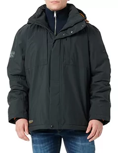 camel active TeXXXactive® męska kurtka funkcyjna z poliestru pochodzącego z recyklingu, czarny, 98 - Kurtki męskie - miniaturka - grafika 1
