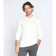 Swetry męskie - Tommy Hilfiger Sweter | Regular Fit | z dodatkiem kaszmiru - miniaturka - grafika 1
