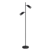 Lampy stojące - VERTICAL BLACK LAMPA PODŁOGOWA 1xGU10 - miniaturka - grafika 1