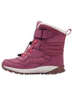 Jack Wolfskin Chłopięce dziewczęce Polar Bear-G Texapore HIGH VC K śniegowce, 26 EU, Raisin, 26 EU - Buty dla chłopców - miniaturka - grafika 1