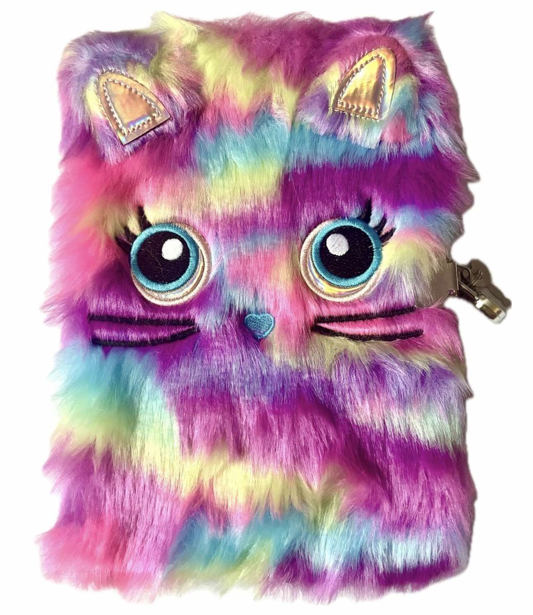 Pamiętnik Pluszowy na kłódkę Pamiętniki Pluszowe Notes