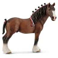 Figurki dla dzieci - Schleich Wałach rasy Clydesdale 13808 - miniaturka - grafika 1