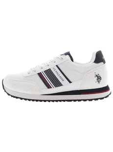 U.S. Polo Assn. Sneakersy w kolorze biało-czarnym - Trampki męskie - miniaturka - grafika 1