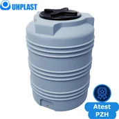 Zbiorniki na deszczówkę - UHP Zbiornik na wodę 300l UHP VERTICON V-300 Szary - miniaturka - grafika 1