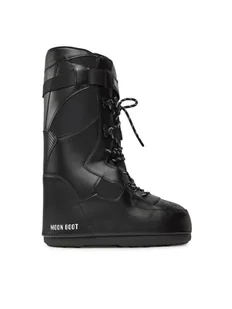 Moon Boot Śniegowce Sneaker High 14028300001 Czarny - Śniegowce damskie - miniaturka - grafika 1