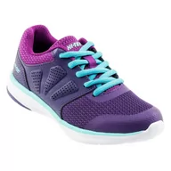 Buty dla dziewczynek - Hi-Tec Dziecięce Buty sportowe KLARE JRG 96405-DK PU/VI/LT T - miniaturka - grafika 1