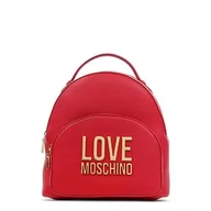 Torebki damskie - Love Moschino Plecak damski Jc4105pp1gli0500, czerwony, rozmiar uniwersalny, czerwony, jeden rozmiar - miniaturka - grafika 1