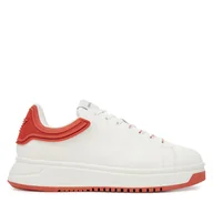 Sneakersy męskie - Sneakersy Emporio Armani X4X264 XN001 U552 Biały - miniaturka - grafika 1