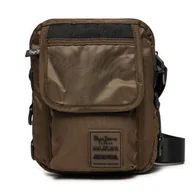 Torby męskie - Saszetka Pepe Jeans PM030855 Brązowy - miniaturka - grafika 1
