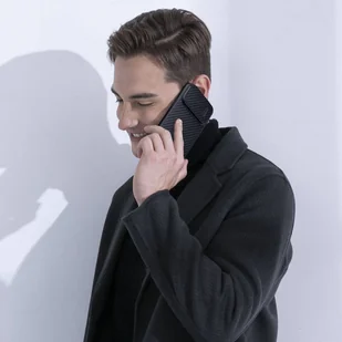 Nillkin Synthetic Fiber S Case etui iPhone 14 Pro Max z osłoną na aparat czarny - Etui i futerały do telefonów - miniaturka - grafika 15