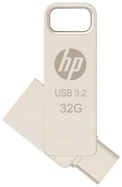 HP 32GB x206c OTG Type-C Metal Flash Drive HPFD206C-A-32