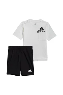 Koszulka + spodenki komplet dziecięcy Adidas Bos bawełniany-62 - Kombinezony dla dzieci - miniaturka - grafika 1