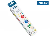 Przybory szkolne - Farby do malowania palcami 6 kolorów x 25ml MILAN - miniaturka - grafika 1